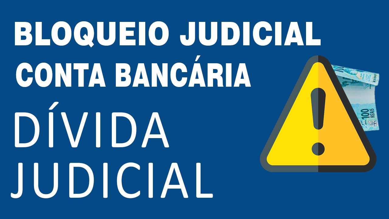 conta bloqueada judicialmente
