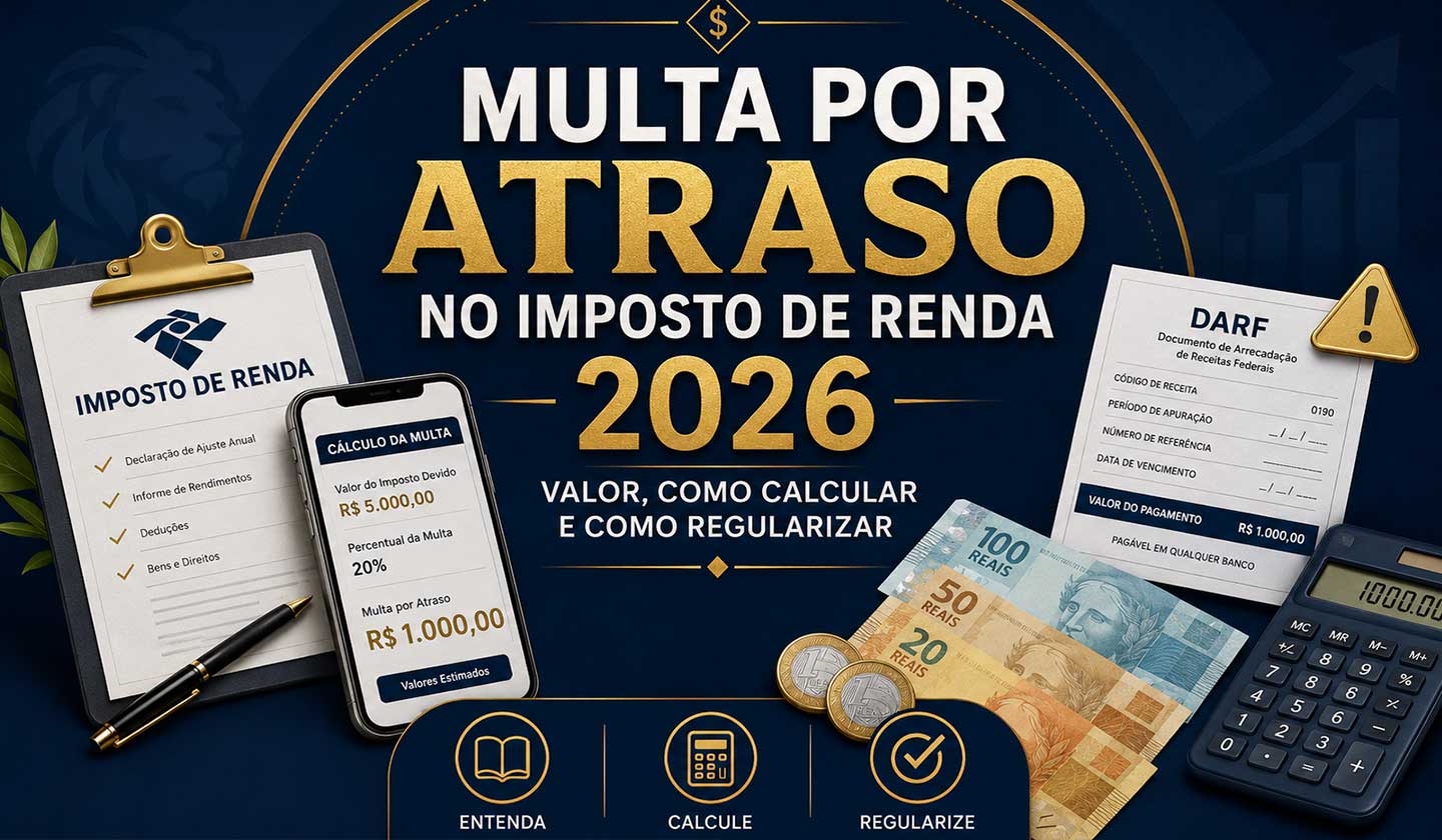 multa por atraso no Imposto de Renda 2026